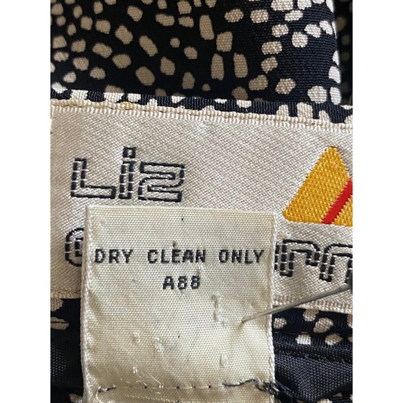 Vintage Liz Claiborne flat front pleat detail printed skirt size - 4 (Pre-Owned) - Picture 9 of 9